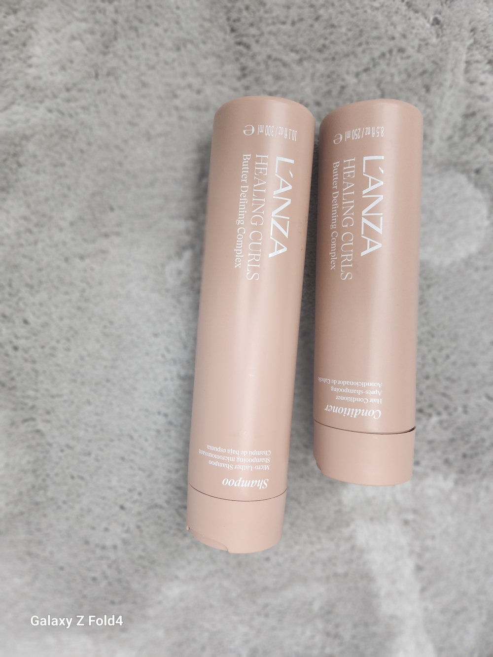 Healing Curls Shampoo & Conditioner Set - Soft Pink